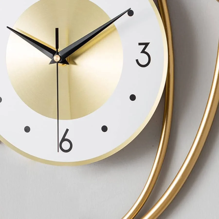 Modern Creative Spiral Wall Clock - Image 3